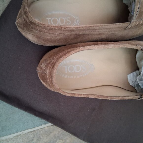 TOD\'s Suede Loafers Slip On Shoes main image 8